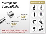 TONOR Isolation Shield Pack with Tripod Stand and Pop Filter for Mics view 2