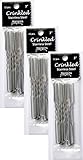 Amish Made Stainless Steel Heavy Crinkled Hair Pins 3 Pack 36 Pins