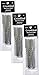 Amish Made Stainless Steel Heavy Crinkled Hair Pins 3 Pack 36 Pins