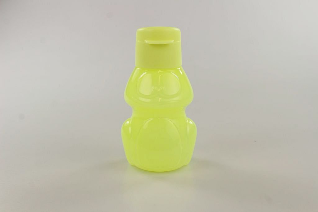 Tupperware Child's 350 ml Neon Yellow Frog EcoEasy Drinking Bottle P 17895