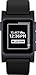 Pebble 2 + Heart Rate Smart Watch - Black/Black (Renewed)