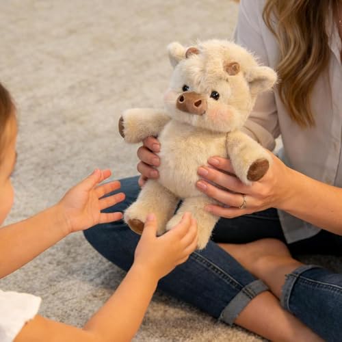Genérico 2026 Nuevo Peluche Que Corre, 45cm/60cm Peluche de Vaquita Que Corre, Ovejas Peluches Dibujos Juguetes Muñeca Animal Regalo para Niñas Y Niños (A,45cm)