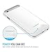iPhone 6 / iPhone 6S Battery Case, Maxboost [VIVID Power] Ultra Slim 3100mAh Battery for iPhone 6 / 6s (4.7 inch) [MFI Certified] Extended Charging iPhone Portable Charger Case - White/Grey
