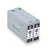 INKUTEN (TM) Remanufactured Ink Cartridge Replacement for Epson 786XL T786XL120 High Capacity (2 Black) Compatible with Epson WorkForce Pro WF-5620, WF-5690, WF-5190, WF-4630, WF-4640 WF-5110
