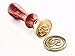 Wax Seal Stamper, VOOSEYHOME Initial Handwritten Letter Alphabet B Stamp with Rosewood Handle, Decorating on Invitations Mail Envelopes Cards Books for Birthday Themed Party Wedding Signature