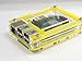 Zebra Case - Raspberry Pi 3 B+, Pi 2 and B+ (Tropical Yellow) with Heatsinks ~ C4Labs