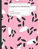 Composition Notebook: Trendy Composition notebook designed and printed on verry high quality and low price . 100 ruled sheets with a standard size ... for study or as a journal or taking notes.