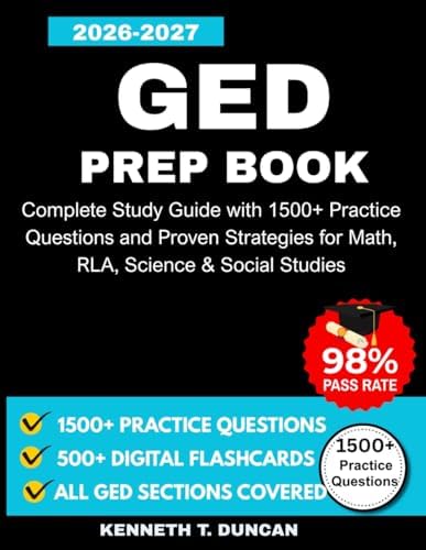 GED EXAM PREP 2026-2027: Complete Prep Workbook to Pass Language
