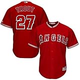 Mike Trout Los Angeles Angeles Anaheim Red MLB Kids Alternate Replica Jersey