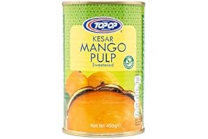 Top Op Kesar Mango Pulp (sweetened) - 450g