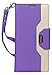 ProCase Galaxy Note 9 Wallet Case, Flip Kickstand Case with Card Slots Mirror Wristlet, Folding Stand Protective Cover for Galaxy Note 9 2018 -Purple