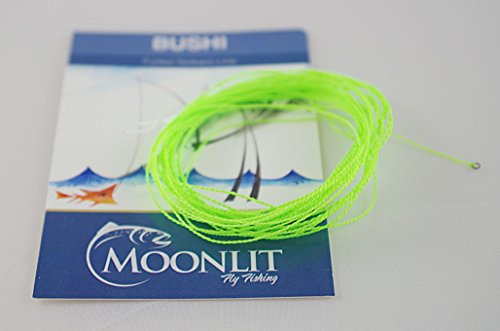 Moonlit Fly Fishing Bushi Furled Tenkara Line (all-around line) QUALITY MADE IN USA (Neon Green, 9ft)