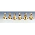 Assorted 1.5" Brass Bells-One Dozen