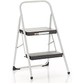 Cosco 11-135WBL Two-Step Steel Step Stool White