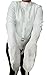 Unisex White Canvas Straight Jacket Costume