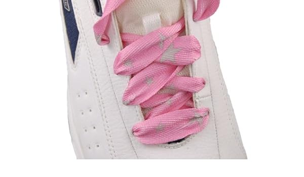 pink sneakers with silver bottom