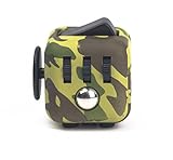 Official Focus Cube - Fidget Cube Toy For Anxiety Stress Relief Attention Focus For Children / Adult Gift ADHD (Camo)