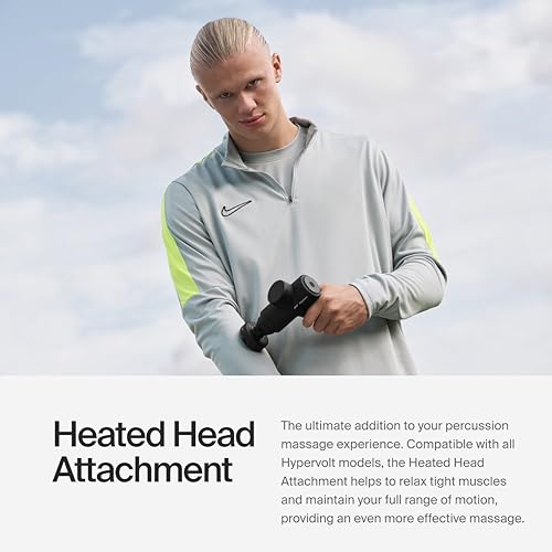 Hyperice Hypervolt Heated Head Attachment – Compatible with All Hypervolt Models – Relax and Loosen Sore and Tight Muscles - FSA and HSA