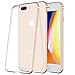 RANVOO iPhone 8 Plus Bumper Case, iPhone 7 Plus Bumper Case, Premium Bumper Case Flexible Protective Aluminum TPU Hybrid Bumper Frame [Support Wireless Charging], Matte Gold [Armor]