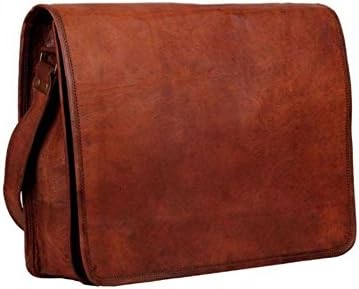 Handmade Duffel Bag Vintage Leather Travel Gym Overnight Weekend Sports Cabin Bag