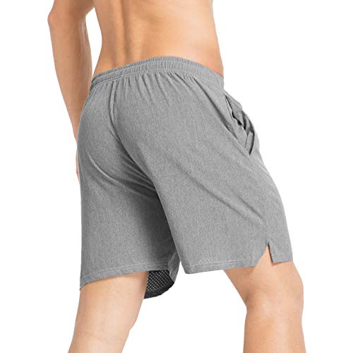 WHCREAT Heren Hardloopshort met mesh Ontwerp voor Sport Gymnastiek - Image 4