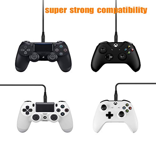 image for 6amLifestyle PS4 Controller Charging Cable, Charge and Play, 2 Pack 10