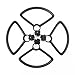 ZEEY 4pcs Quick Release Lightweight Propellers for DJI Spark Drone + 4pcs Lightweight Propeller Protector Guard