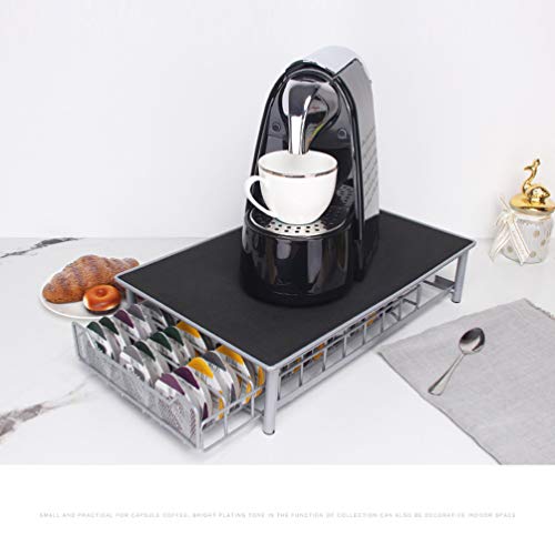 Hemoton 60 Dolce Gusto Kaffeepad-Kapselhalter - Organizer für Schiebeschubladen mit Edelstahlgitter - Speichert bis zu… – Bild 6
