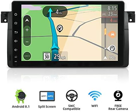 Android 7.1 Quad Core 9" 1024600 Car DVD GPS Wifi Model For BMW E46 Support Mirror Link/OBD/DAB/FM/AM/USB/Bluetooth/Mirror Link With Canbus Non dvd/cd function