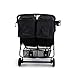 ZOE XL2 Best Double Stroller - Everyday Twin Stroller with Canopy