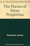 Poems of Sextus Propertius
