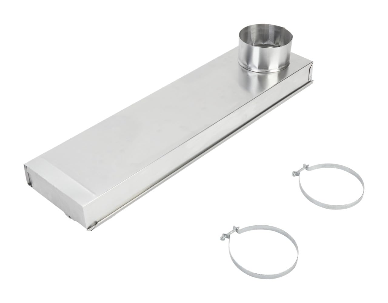 Photo 1 of ***VERY USED*** Whirlpool 4396037RP Genuine OEM Dryer Telescoping Vent Kit For Dryers Vent dryer vent hose dryer vent dryer hose dryer duct dryer vent kit Standard Size Stainless Steel 1 each