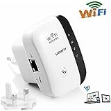 URANT Wifi Range Extender /Router Booster / Repeater / Wireless Access Point Broadband Extender Amplifier with 2 Modes Integrated Antennas Ethernet Port Comply with 2.4GHz 802.11 b/g/n