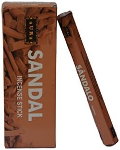 Aura Sandalwood Incense Sticks I Natural Relaxing Aromatherapy I Fragrance for Calm and Meditation I Pheromone Fragrance For Men I Subdues Nervousness For Sound Sleep I Amazing Holiday Gift