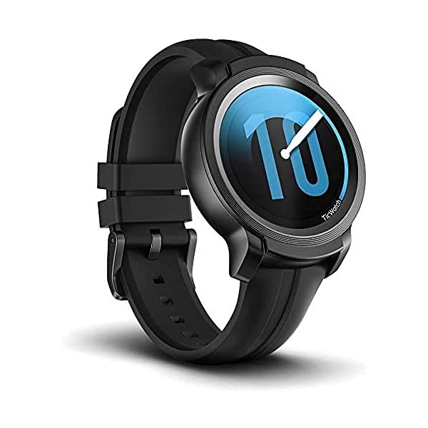 Ticwatch E2 Smartwatch, 5 ATM Waterproof, Swim-ready, Built-in GPS, Heart-rate Monitor, Google Assistant, Wear OS by…