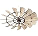 Quorum 97215-86 Indoor Windmill Ceiling Fan in Oiled Bronze with Weathered Oak Blades