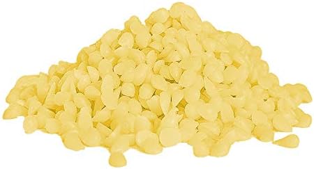 DirkFigge Beeswax Pellets Yellow White Pastilles Cosmetic Grade Candles Chapstick Beeswax Pellets