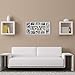 Collage Picture Frame Plastic Love Wall Hanging Photo Frame Rahmen Portable 10 Openings 3D Style Decorative Picture Frame Four 5X7 and Six 4X6 Photos White