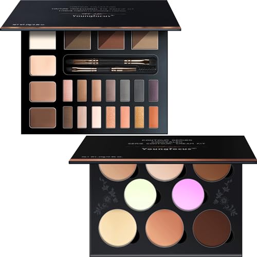 Youngfocus Cosmetics Cream Contour & Best Eye Makeup Kit