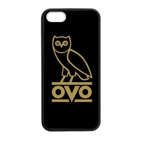 Ovo Drakeovo Drake Back Custom Plastic Case Cover For Iphone 5,5S Tpu (Laser Technology)