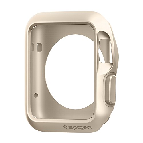 Spigen Slim Armor Apple Watch 42mm Case with Air Cushion Technology and Hybrid Drop Protection for Apple Watch 42mm 2015 - Gold