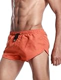 SEOBEAN Men's GYM Running Workout Shorts Lounge Underwear 9 Colors