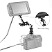 SMALLRIG Articulating Rosette Arm Max 7 Inches Long with Cold Shoe Mount & Standard 1/4