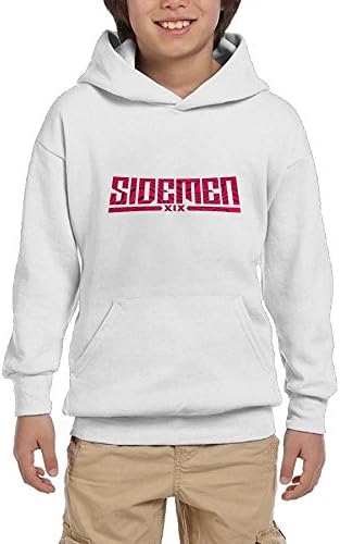 huaqiaozhen MINIMINTER Sidemen Logo Youth Hoodie Long Sleeve Sweater Young Soft Warm Cotton Boys Sweater Girls Pullover