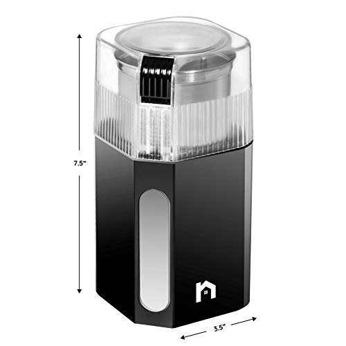 image for New House Kitchen Blade Coffee Grinder, 250-Watt Electric Mill, Freshl