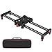 Zecti Camera Slider, Adjustable Carbon Fiber Camera Dolly Track Slider Video Stabilizer Rail for Camera DSLR Video Movie Photography Camcorder Stabili (15.7" Carbon Fiber Camera Slider Dolly Track) primary