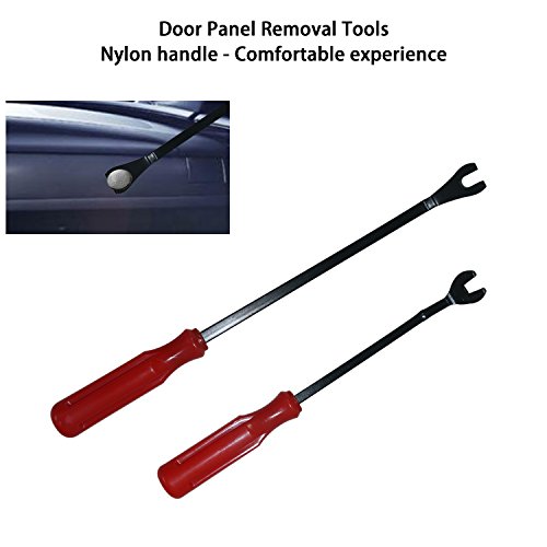 Auto Trim Removal Tool Kits 4 Pcs Clip Pliers Set Car Trim Removal Tool 2 Pcs For Car Dash Radio Audio Installation Nylon Fastener Remover Fastener Rivet Clips 100 Pcs For GM Ford Chrysler Dodge
