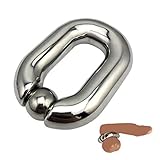 Men Stainless Steel-Ball-Metal-Ring Cook Toy