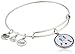 Alex and Ani Pat The Patriot Expandable Rafaelian Silver Bangle Bracelet