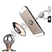 Fosman Universal 360 Rotatable Magnetic Car Mount For iPhone Samsung Sat Nav (42mm Tri RoseGold)